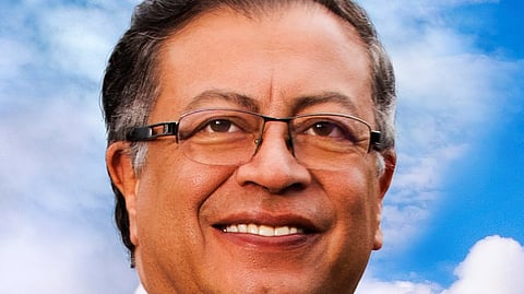 Official portrait of Gustavo Petro president of Colombia 