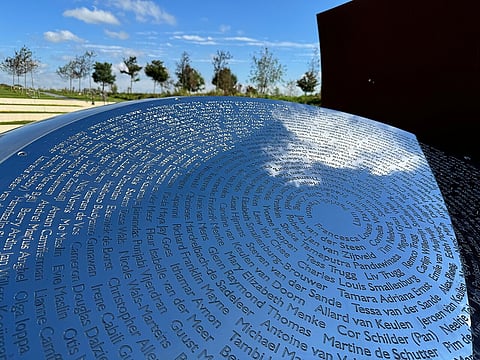 National Monument MH17 in Vijfhuizen, the Netherlands