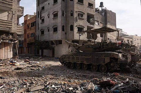 Israeli Tank in Gaza