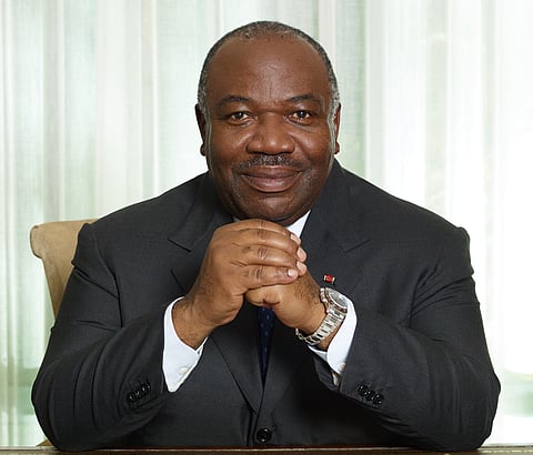 Former Gabonese President Ali Bongo Ondimba