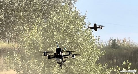 Ukrainian FPV drones