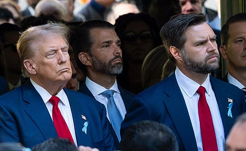 U.S. President Donald Trump and Vice President JD Vance