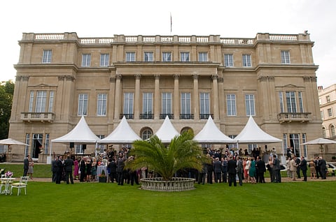 Lancaster House, where talks between the U.S. and China will take place Tuesday