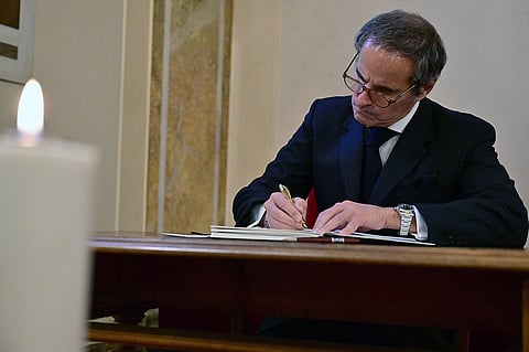 IAEA Director General Rafael Mariano Grossi 