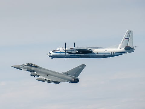 Royal Air Force Intercepts Russian Aerial Intrusions