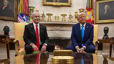 U.S. President Donald Trump and Israeli Prime Minister Benjamin Netanyahu
