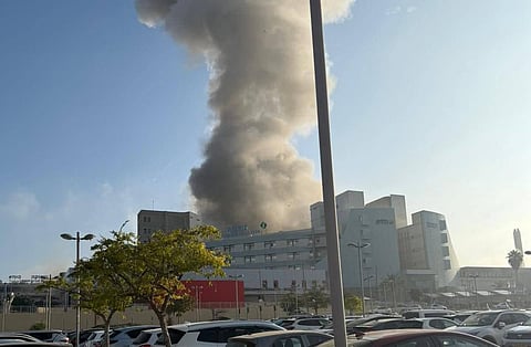 Iranian strike on IDF building in Beersheeba. 