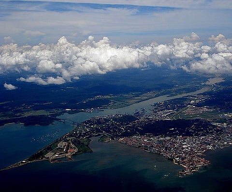 Panama Canal - Pacific Side Entrance