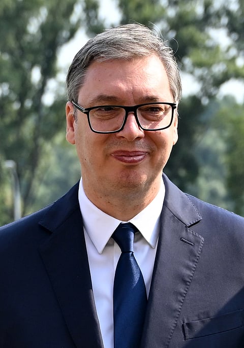 Serbian President Aleksandar Vučić