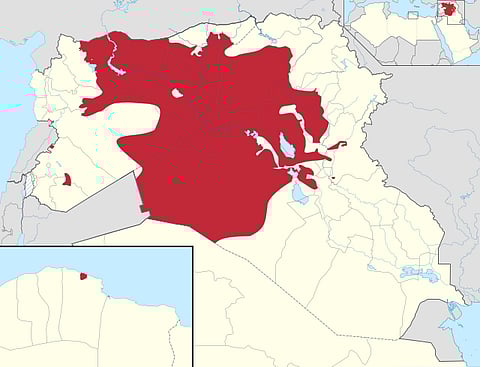 ISIS, at the height of their power in 2014.