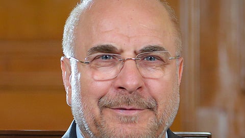 Speaker of Iran's Parliament Mohammad Baqer Qalibaf 