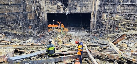 Aftermath of Crocus City Hall attack