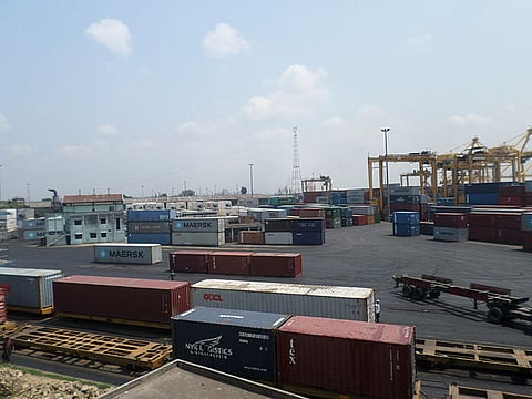 Chittagong Port.