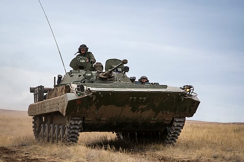 BMP-2 of Russian Army (Illustrative purposes)