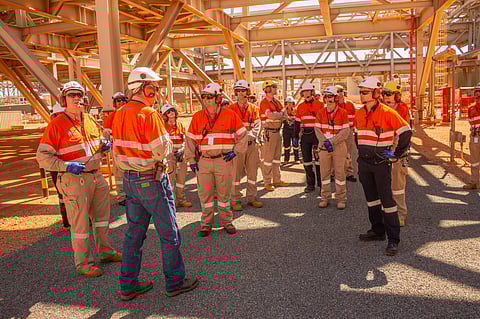 Chevron engineers (For illustrative purposes only)