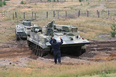 Russian logistical excersise (For illustrative purposes only)