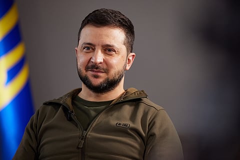 President of Ukraine Zelensky 