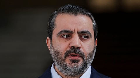  Syria's Foreign Minister Asaad Hassan al-Shaybani 