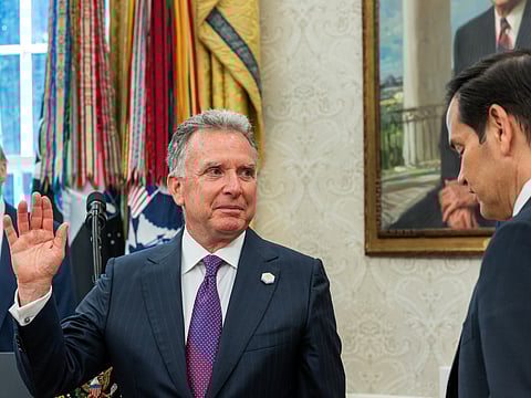 Steve Witkoff swearing in as Senior Adviser and Special Envoy, May, 2025