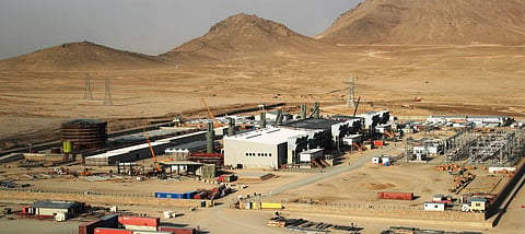 Tarakhil power station, near Kabul, Afghanistan