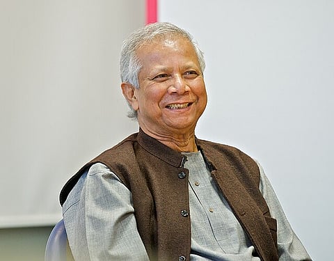 Muhammad Yunus, interim leader of Bangladesh.