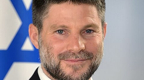 Israeli Finance Minister Bezalel Smotrich