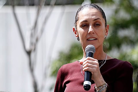 Mexican President Claudia Sheinbaum.