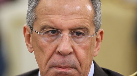 Russian Foreign Minister Sergey Lavrov