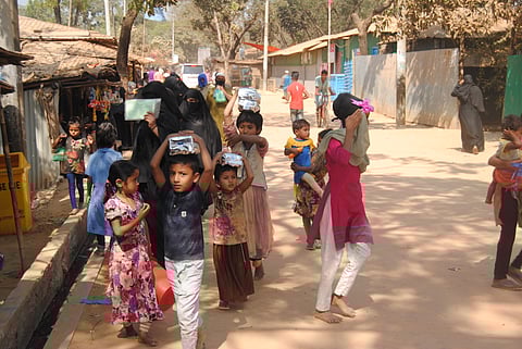 Rohingya Refugees Camp in Ukhia, Cox's Bazar, Bangladesh, 6 February 2019.