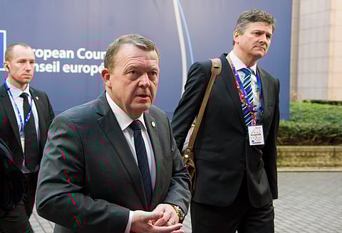 Denmark's Foreign Minister Lars Lokke Rasmussen, 2016.