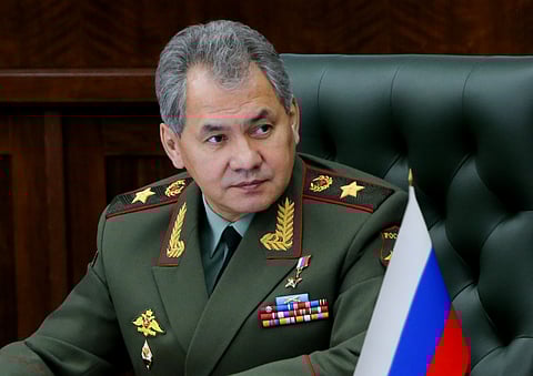 Secretary of RFussia's Security Council Sergey Shoigu