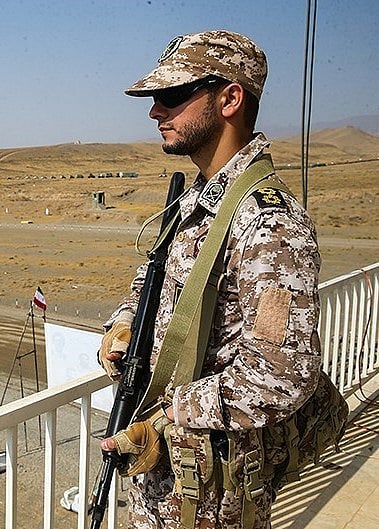 Soldier of the Islamic Revolutionary Guard Corps Ground Forces
