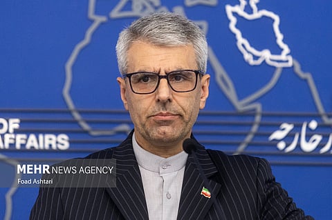 Iranian Foreign Ministry Spokesman Ismail Baghai