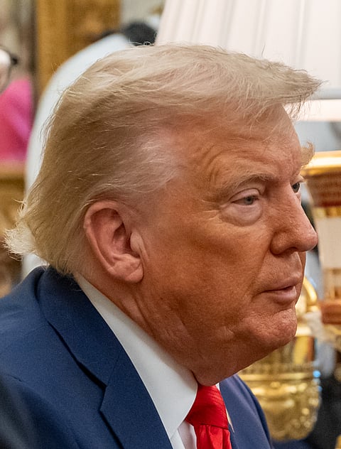 President Donald Trump, August 2025.