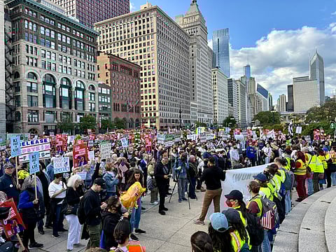 Trump Warns of Chicago Crackdown as Protests Erupt Over ICE Raids