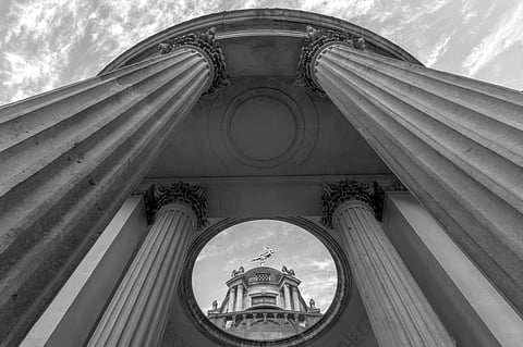 Bank of England building in London, 3 September 2023.