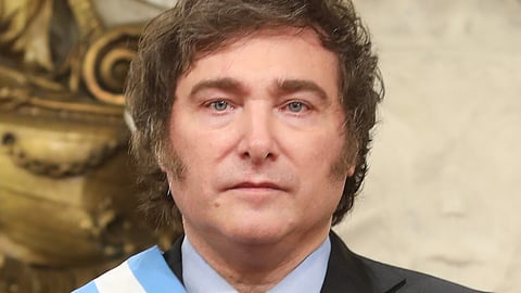 Javier Milei in 2023.