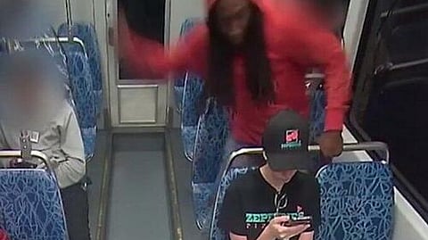 A folding knife was recovered near the platform where Decarlos Brown Jr. exited the train after stabbing Iryna Zarutska.