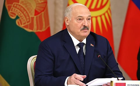 Belarusian President Alexander Lukashenko, June 2025.