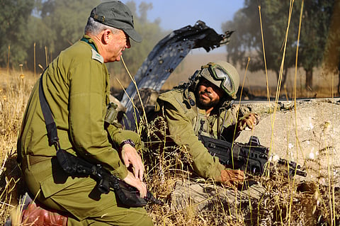 Israeli military training exercises, 2012.