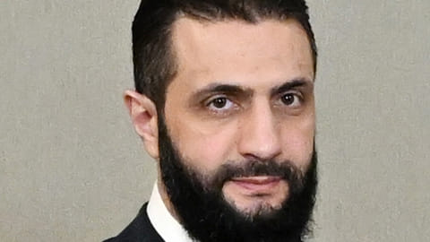 Syrian President Ahmed al-Sharaa
