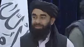 Afghan government spokesman Zabihullah Mujahid