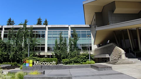 Building 92 at Microsoft Corporation headquarters in Redmond, Washington, 30 May 2016.