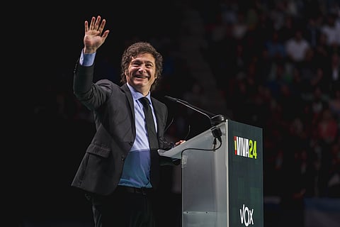  Javier Milei in May 2024.