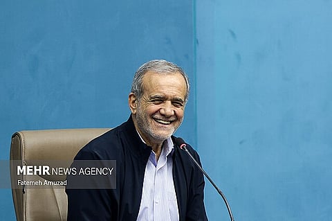 Masoud Pezeshkian, President of Iran.