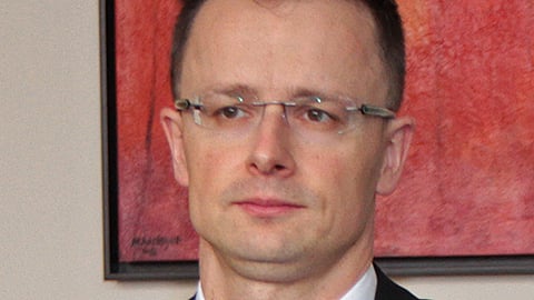 Hungarian Foreign Minister Peter Szijjártó  