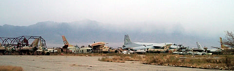 Bagram Airbase, 2002.