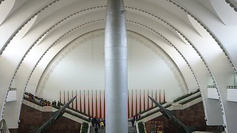 China's Dongfeng 1 Missile on display