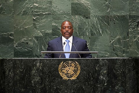 Joseph Kabila in 2014.