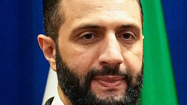 Syrian President Ahmed al-Sharaa